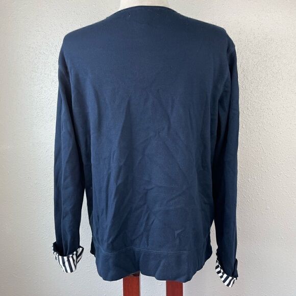 Chaus Sport Navy Blue Three Piece Outfit Size M EUC - Picture 5 of 13